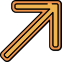 multimedia,arrows,multimedia option,orientation,directional,diagonal arrow